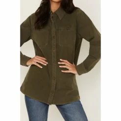Flash Sale 🤩 Cleo + Wolf 👩 Women's Oversized Shacket Olive 🎉 -Cleo & Wolf SHOP unnamed file 14