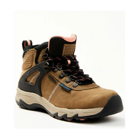 Best Pirce 👏 Cleo + Wolf 👩 Women's Talon Lace-Up Waterproof Hiking 3 Boot -Round Toe Taupe ✨ 1 Best Pirce 👏 Cleo + Wolf 👩 Women's Talon Lace-Up Waterproof Hiking 3 Boot -Round Toe Taupe ✨