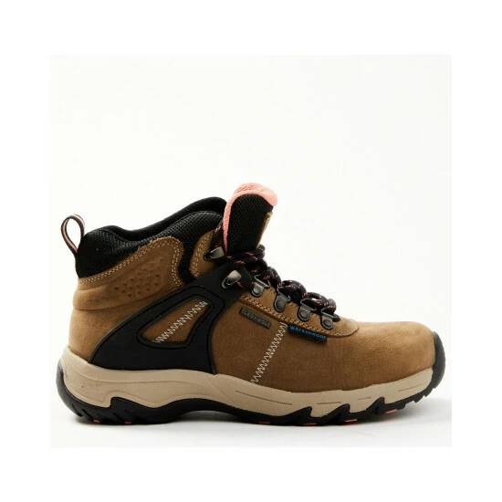 Best Pirce 👏 Cleo + Wolf 👩 Women's Talon Lace-Up Waterproof Hiking 3 Boot -Round Toe Taupe ✨ 2 Best Pirce 👏 Cleo + Wolf 👩 Women's Talon Lace-Up Waterproof Hiking 3 Boot -Round Toe Taupe ✨ - Image 2