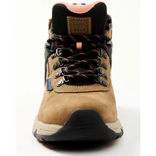 Best Pirce 👏 Cleo + Wolf 👩 Women's Talon Lace-Up Waterproof Hiking 3 Boot -Round Toe Taupe ✨ 4 Best Pirce 👏 Cleo + Wolf 👩 Women's Talon Lace-Up Waterproof Hiking 3 Boot -Round Toe Taupe ✨ - Image 4
