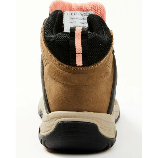 Best Pirce 👏 Cleo + Wolf 👩 Women's Talon Lace-Up Waterproof Hiking 3 Boot -Round Toe Taupe ✨ 5 Best Pirce 👏 Cleo + Wolf 👩 Women's Talon Lace-Up Waterproof Hiking 3 Boot -Round Toe Taupe ✨ - Image 5