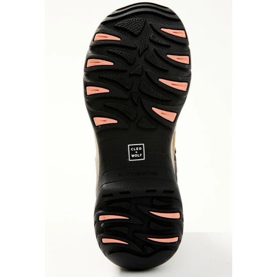 Best Pirce 👏 Cleo + Wolf 👩 Women's Talon Lace-Up Waterproof Hiking 3 Boot -Round Toe Taupe ✨ 7 Best Pirce 👏 Cleo + Wolf 👩 Women's Talon Lace-Up Waterproof Hiking 3 Boot -Round Toe Taupe ✨ - Image 7