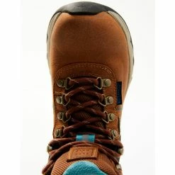 Best Pirce 😀 Cleo + Wolf Talon 2 Lace-Up Hiking Boot - Round Toe For 👩 Women Teal 🔔 -Cleo & Wolf SHOP unnamed file 158