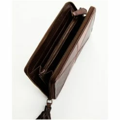 Brand new ⌛ Cleo + Wolf 👩 Women's Patchwork Wallet Distressed Brown ✨ -Cleo & Wolf SHOP unnamed file 165