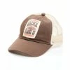 Brand new 🧨 Cleo + Wolf 👩 Women's Drink About It Patch Mesh-Back Ball Cap Brown 😍