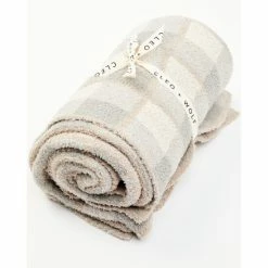 Top 10 🎉 Cleo + Wolf Ivory & Beige Plaid Blanket For None Multi 👍