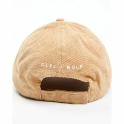 Hot Sale 👍 Cleo + Wolf 👩 Women's Stay Wild Sunset Embroidered Solid Ball Cap Medium Brown ✔️ -Cleo & Wolf SHOP unnamed file 207