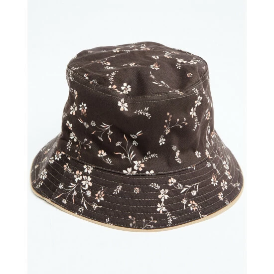 Best Pirce ⭐ Cleo + Wolf 👩 Women's Black Floral Print Reversible Bucket Hat Multi 🥰 1 Best Pirce ⭐ Cleo + Wolf 👩 Women's Black Floral Print Reversible Bucket Hat Multi 🥰