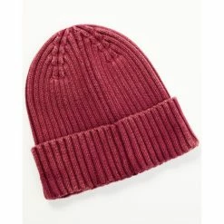 Brand new ❤️ Cleo + Wolf 👩 Women's Wine Ribbed Knit Beanie Cap 🧨 -Cleo & Wolf SHOP unnamed file 232