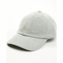 Deals 👏 Cleo + Wolf 👩 Women's Grey Corduroy Ball Cap ❤️