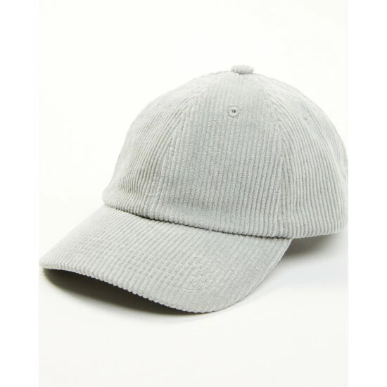 Deals 👏 Cleo + Wolf 👩 Women's Grey Corduroy Ball Cap ❤️ 1 Deals 👏 Cleo + Wolf 👩 Women's Grey Corduroy Ball Cap ❤️