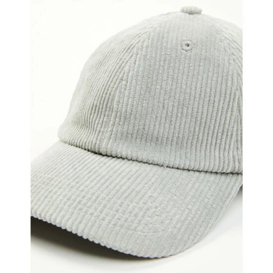 Deals 👏 Cleo + Wolf 👩 Women's Grey Corduroy Ball Cap ❤️ 2 Deals 👏 Cleo + Wolf 👩 Women's Grey Corduroy Ball Cap ❤️ - Image 2