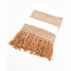 Best deal 👍 Cleo + Wolf 👩 Women's Brown And White Textured Knit Scarf 🔔