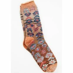 Flash Sale 👏 Cleo + Wolf 👩 Women's Brown Folklore 🧦 Socks ✨