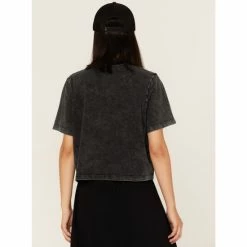 Cheapest 🤩 Cleo + Wolf 👩 Women's Death Valley Superbloom Graphic Tee Black 🛒 -Cleo & Wolf SHOP unnamed file 466