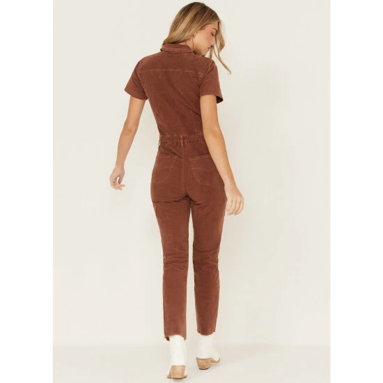 Buy ๐งจ Cleo + Wolf ๐ฉ Women's Corduroy Jumpsuit Dark Brown ๐ฅ 4 Buy ๐งจ Cleo + Wolf ๐ฉ Women's Corduroy Jumpsuit Dark Brown ๐ฅ - Image 4