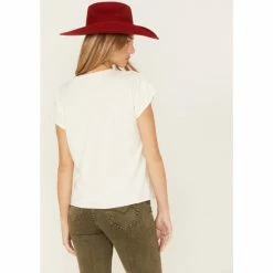 Coupon 🎉 Cleo + Wolf 👩 Women's Born Free Graphic Tee Ivory 🎁 -Cleo & Wolf SHOP unnamed file 583