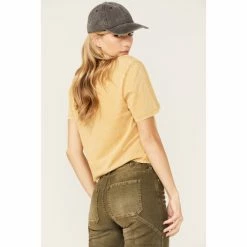 Promo 😉 Cleo + Wolf 👩 Women's Let's Chill Graphic Tee Gold 🛒 -Cleo & Wolf SHOP unnamed file 623