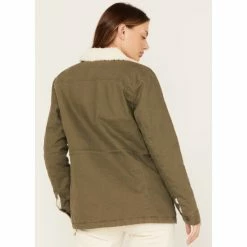 Coupon 👏 Cleo + Wolf 👩 Women's Faux Shearling Jacket Olive ✔️ -Cleo & Wolf SHOP unnamed file 695